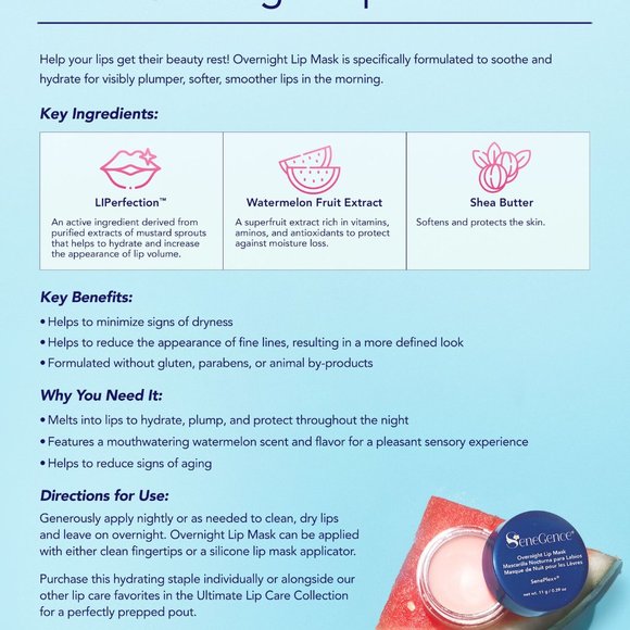 OVERNIGHT LIP MASK - Picture 4 of 4